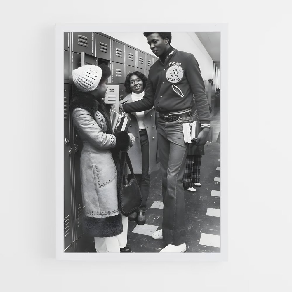 Poster Locker Talk – affiche Basketball (vue 3)
